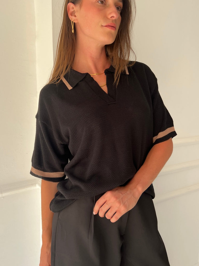 Black Polo Shirt - Mii