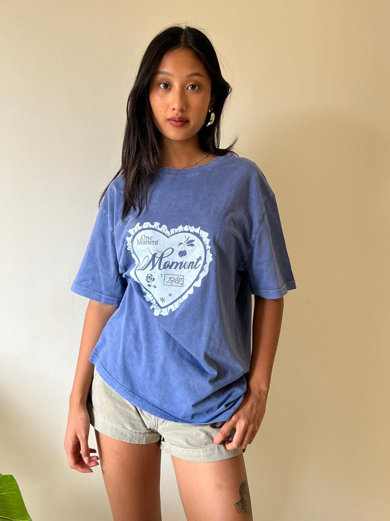 Blue One Moment Shirt - Mii