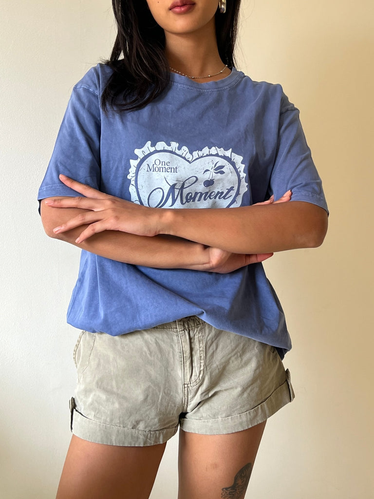 Blue One Moment Shirt - Mii