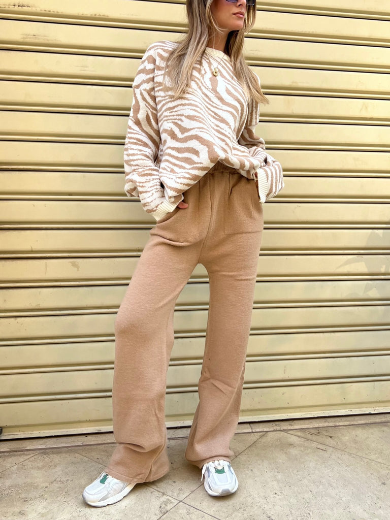 Cream Zebra Set - Mii