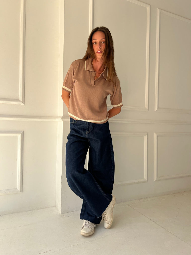 Dark Blue Balloon Denim - Mii