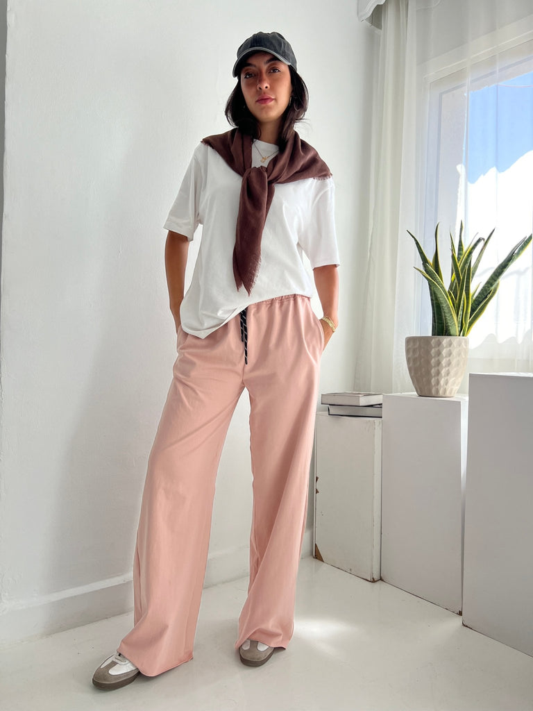 Pink Basic Sweetpants - Mii