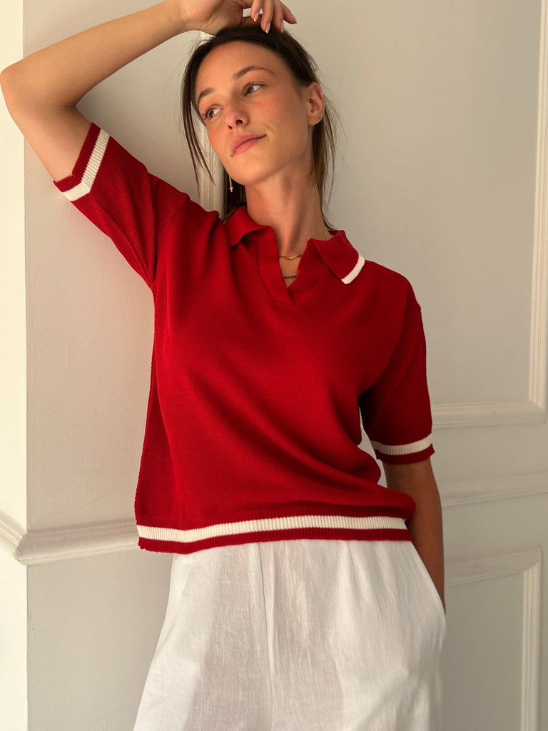 Red Polo Shirt - Mii
