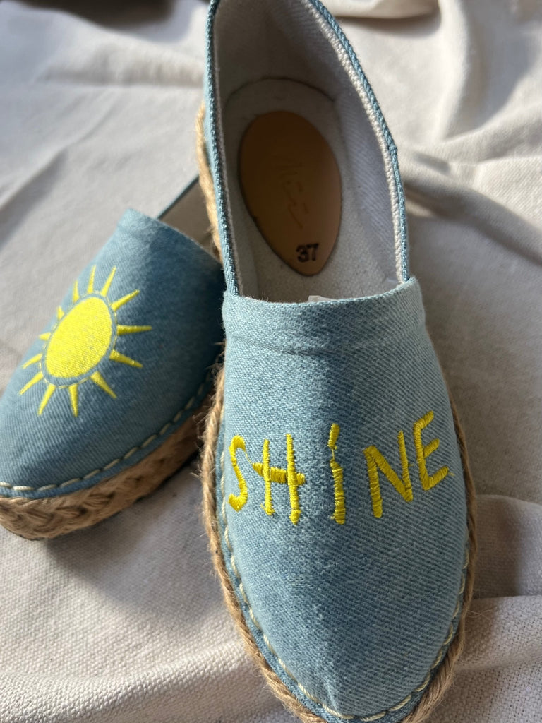 Sunshine Denim Espadrille - Mii