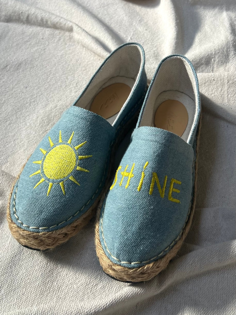 Sunshine Denim Espadrille - Mii