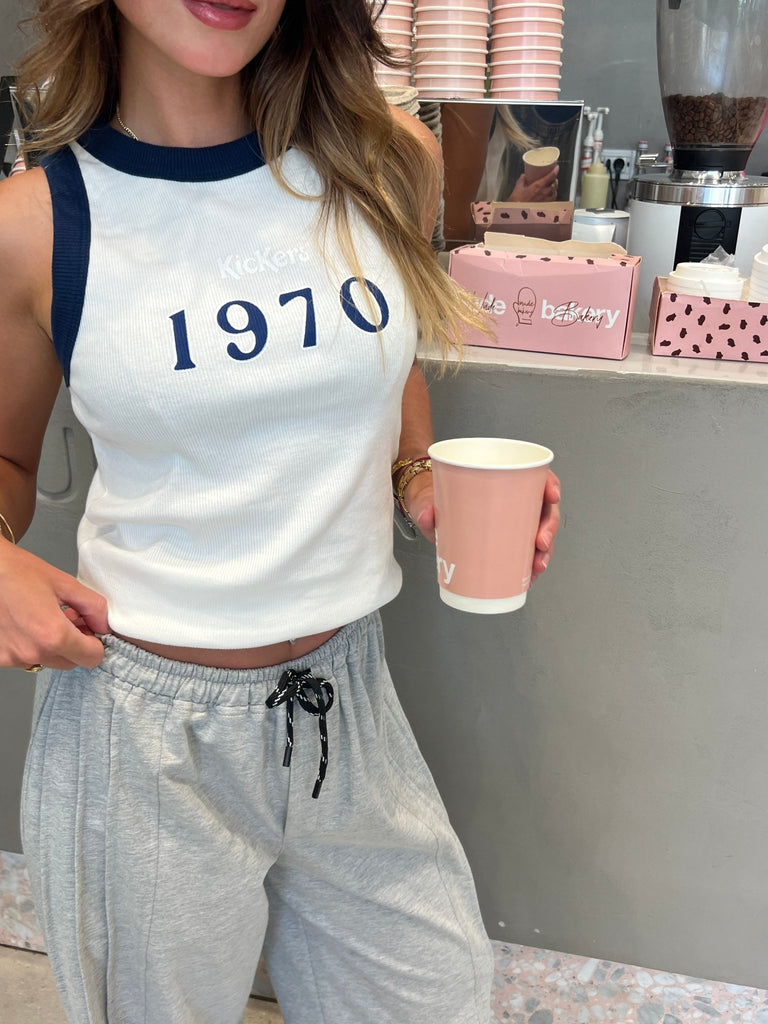 White 1970 Tank Top - Mii