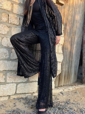 Black Glowy Pants - Mii