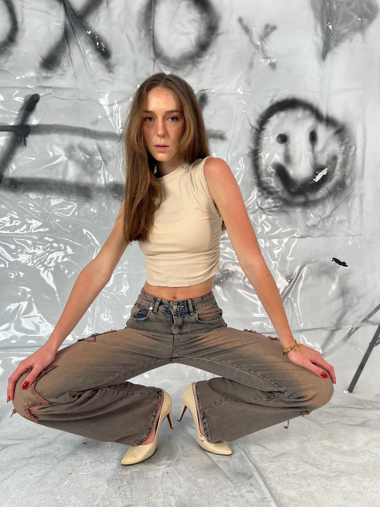 Copper Side Wash Star Denim - Mii