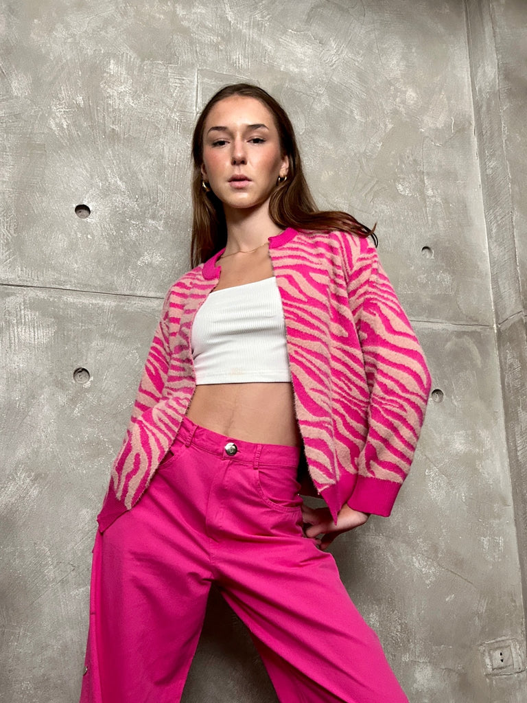 Fuchsia x Rose Jacket - Mii